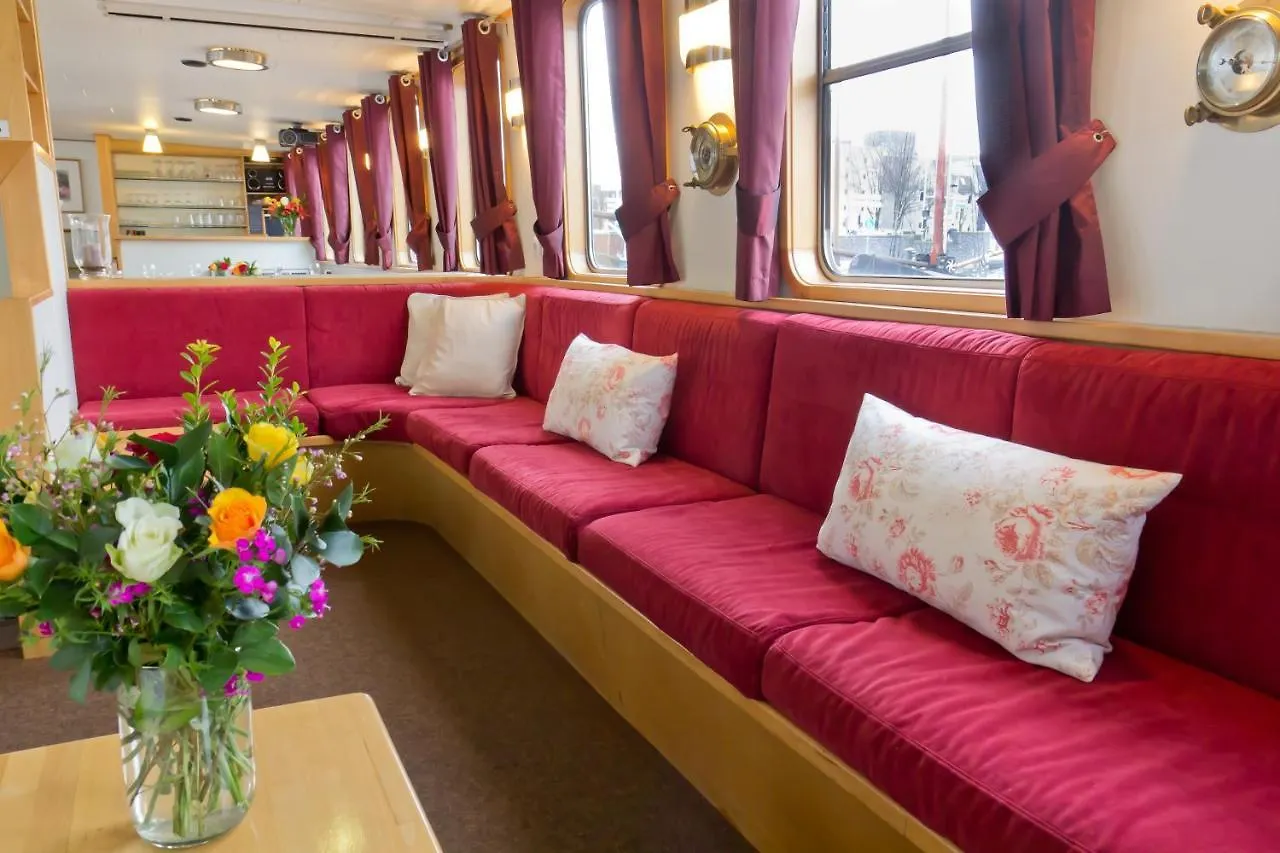 Hotelboat Fleur Amsterdam Hotell