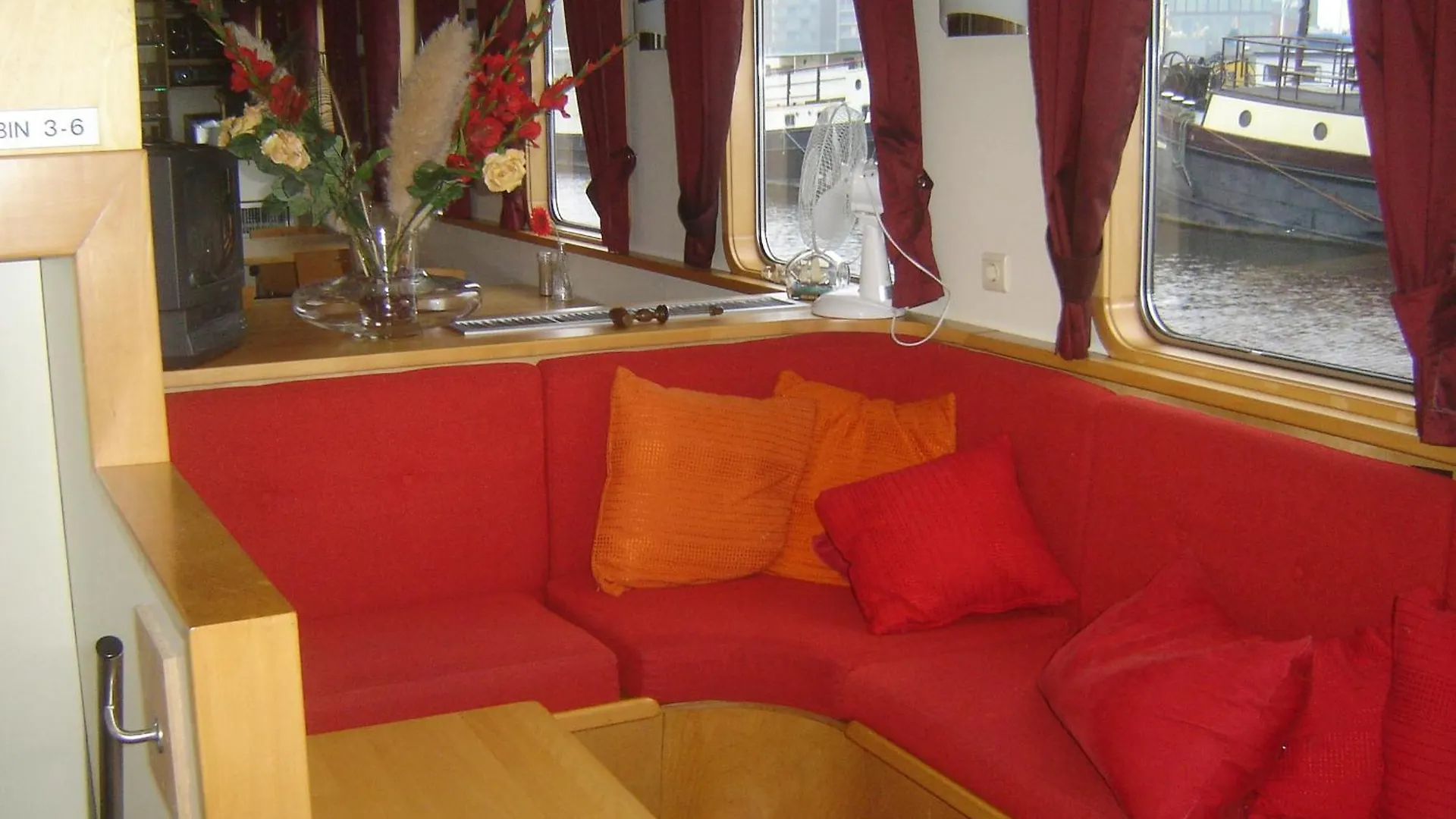 Отель Hotelboat Fleur Амстердам
