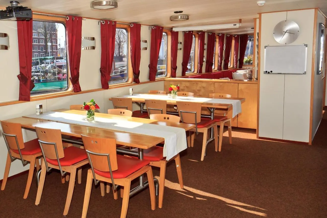 Отель Hotelboat Fleur Амстердам