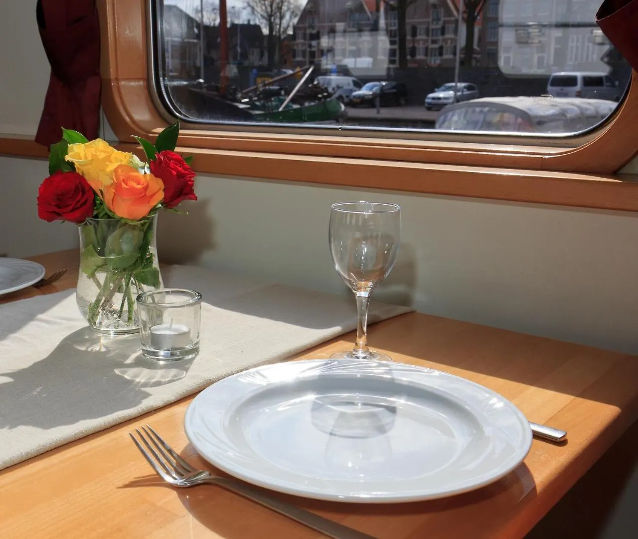 Отель Hotelboat Fleur Амстердам